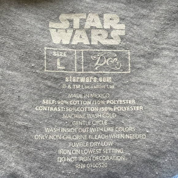 Star Wars R2-D2 Raglan Shirt - Picture 3 of 3